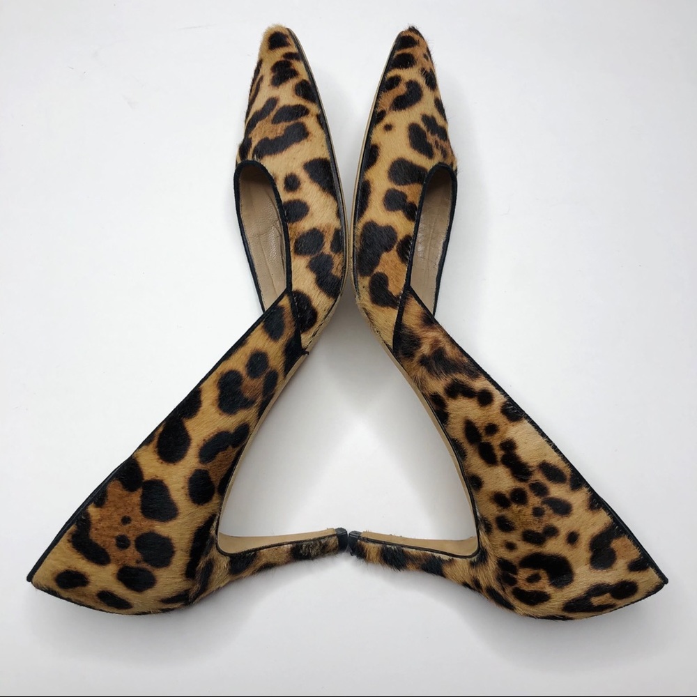 J.Crew Collection Pumps In Leopard Print Calf Hair - Picture 2 of 16